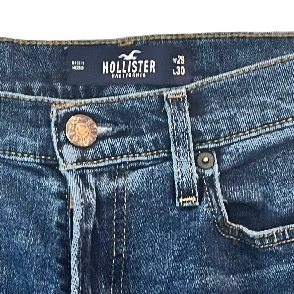 Hollister Men's 29x30 Epic Flex Skinny Fit Dark D… - image 5