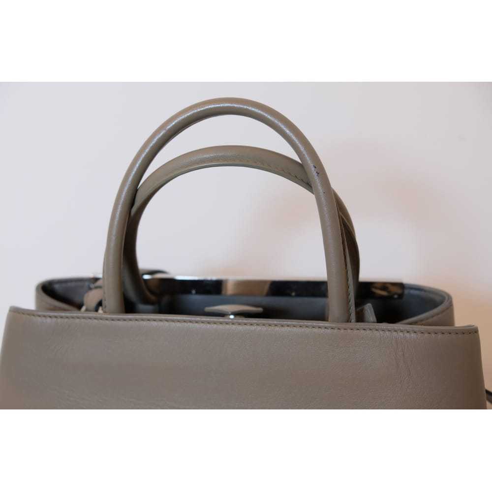 Fendi 2Jours leather handbag - image 9