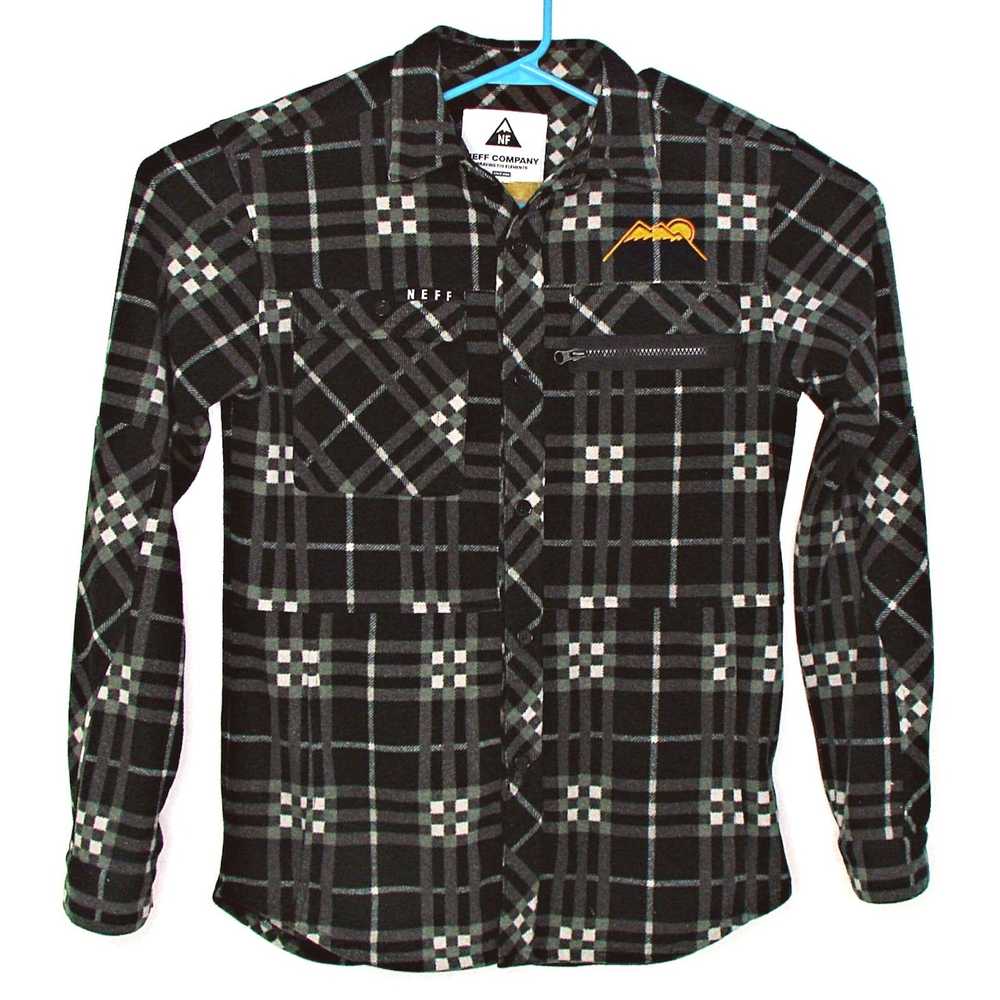 Neff NEFF Mens Engine Soft Polar Flannel Fleece B… - image 2