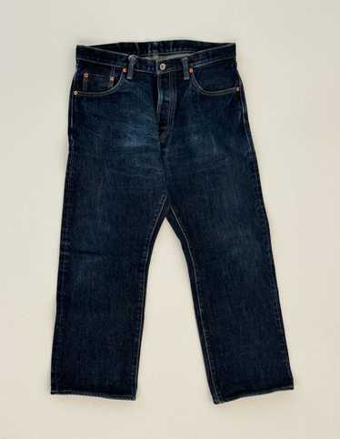 Iron Heart 9461Z 21oz Non-Fade Denim Boot Cut Jeans - Super Black