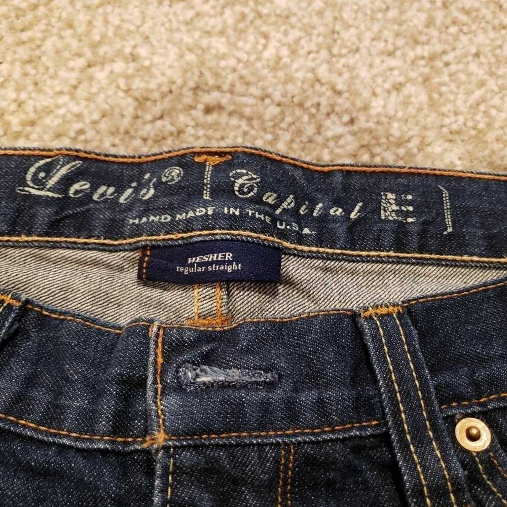 Big E LEVIS Capital E Jeans 34 × 30~ - image 2