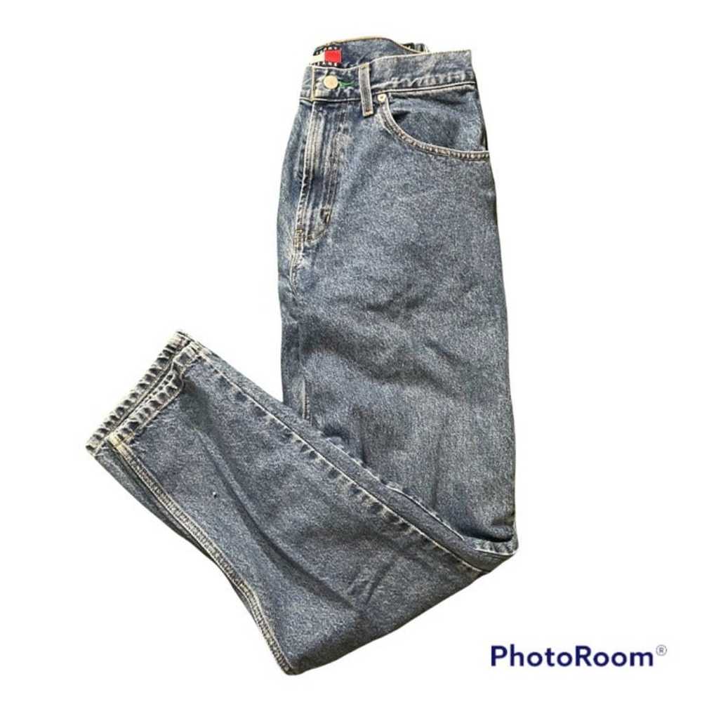 Vintage Tommy Hilfiger Medium Wash Cargo Jeans Si… - image 1