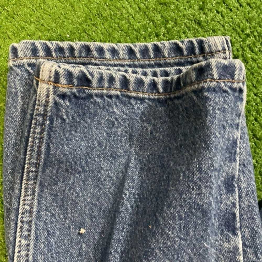 Vintage Tommy Hilfiger Medium Wash Cargo Jeans Si… - image 2