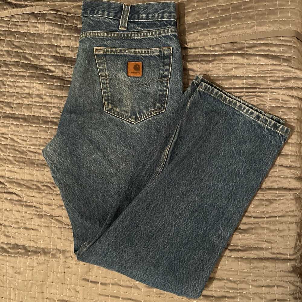 mens Carhartt jeans traditional fit - image 2