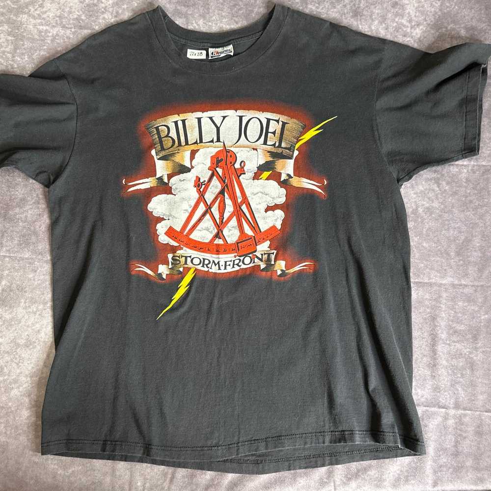 Hanes Vintage Billy Joel Single Stitch T-Shirt - image 1
