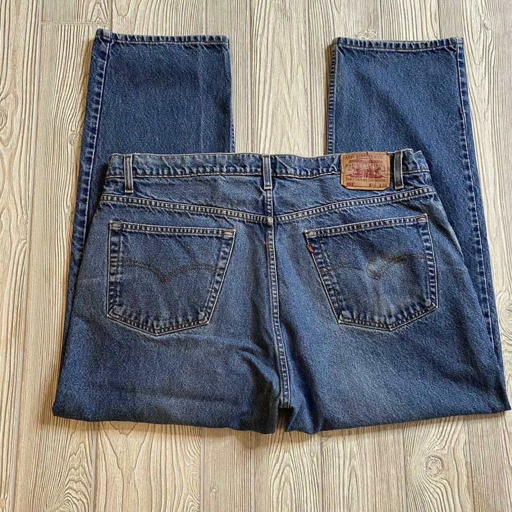 Vintage ‘98 Levis 505 Regular Fit Jeans Mens 44x3… - image 6