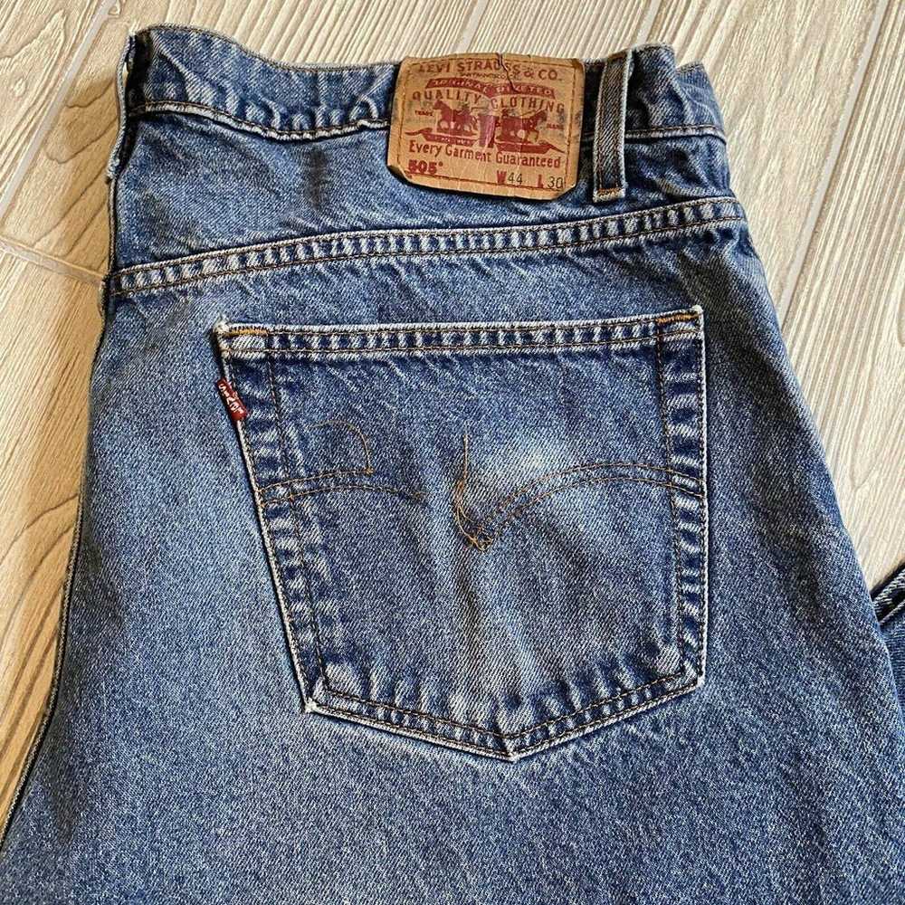 Vintage ‘98 Levis 505 Regular Fit Jeans Mens 44x3… - image 8