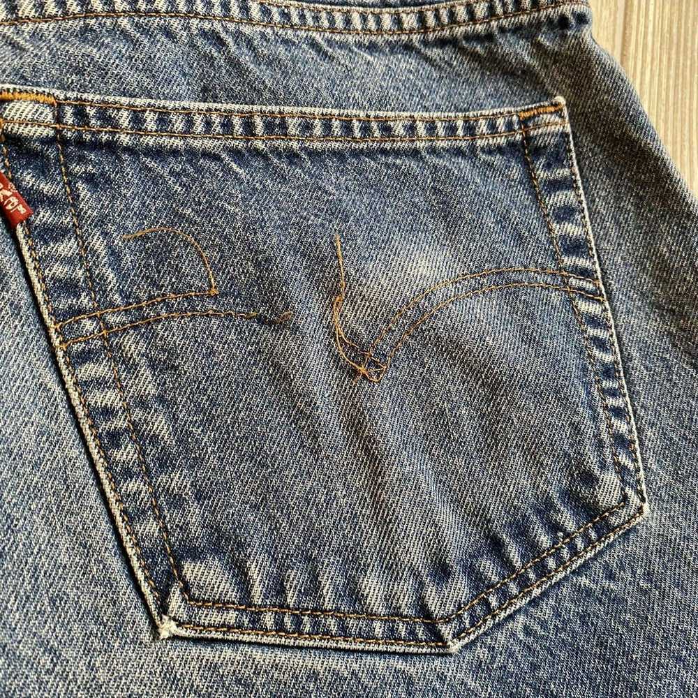 Vintage ‘98 Levis 505 Regular Fit Jeans Mens 44x3… - image 9