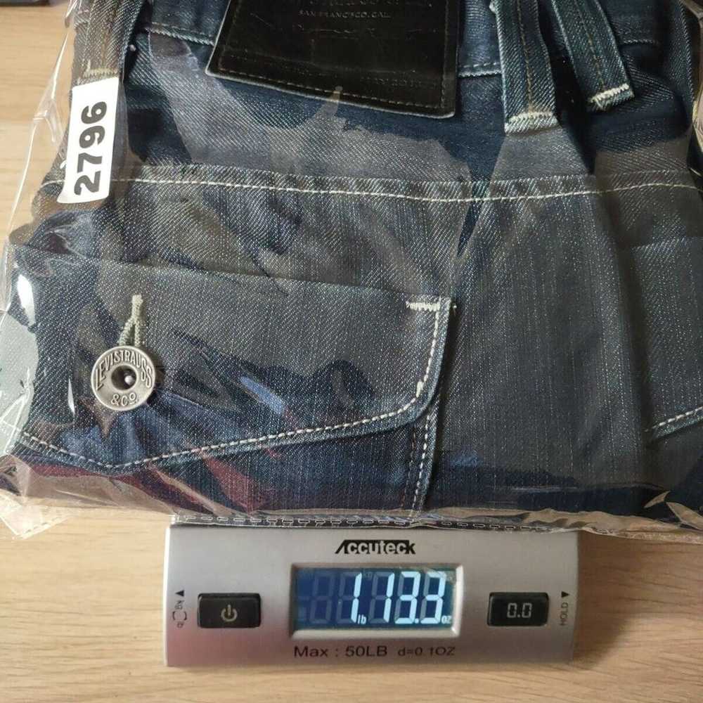 Levis Jeans Mens 46x30 Blue Black Label 559 Relax… - image 12