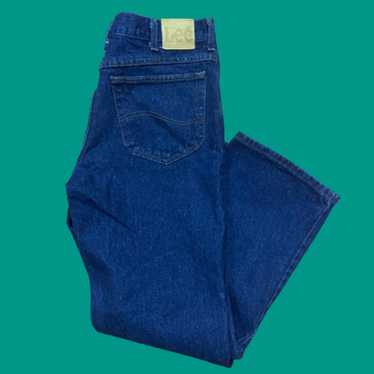 Texas Blue Stretch Indigo Wash Whisker Jeans Premium Wash