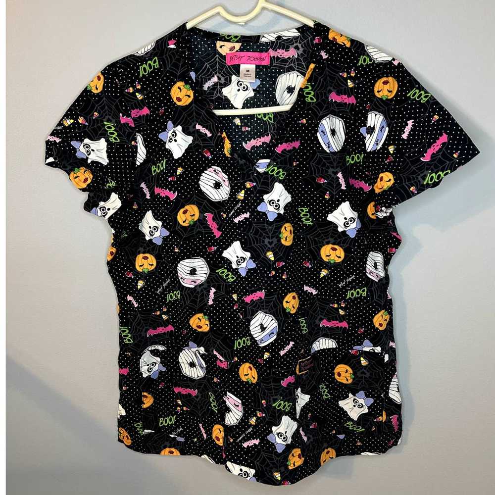 Betsey Johnson Betsey Johnson Spooky Halloween V-… - image 1