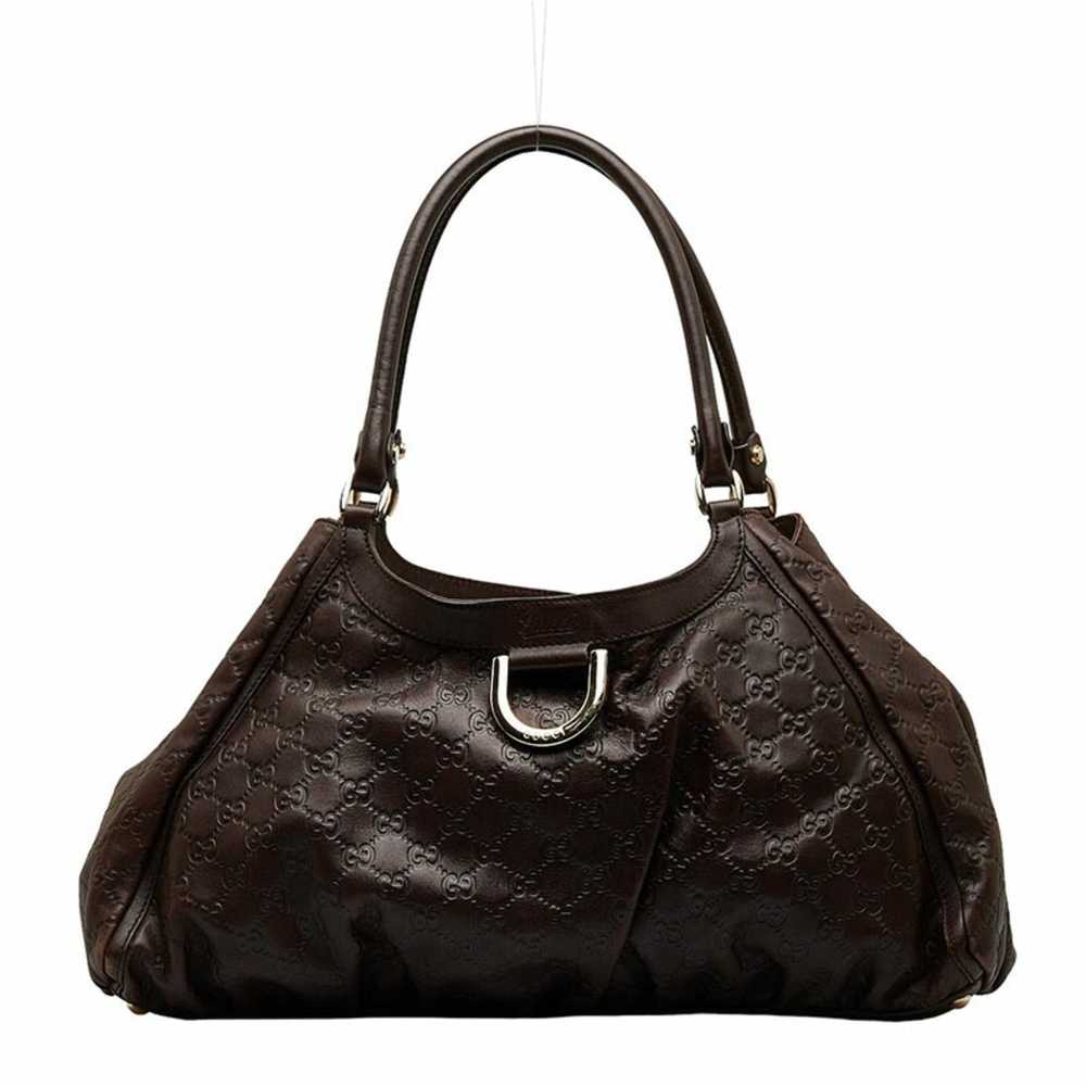 Gucci GUCCIsima Abbey Handbag Shoulder Bag 189835… - image 1