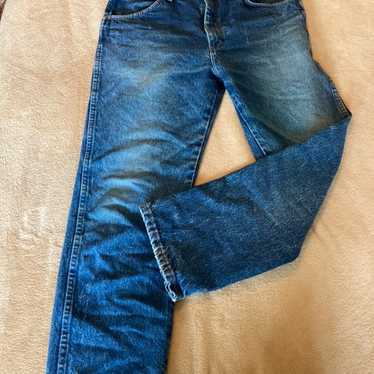 Vintage high waisted button fly jeans - image 1
