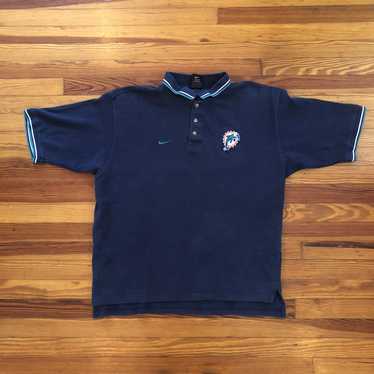 Miami dolphins outlet polo shirt nike