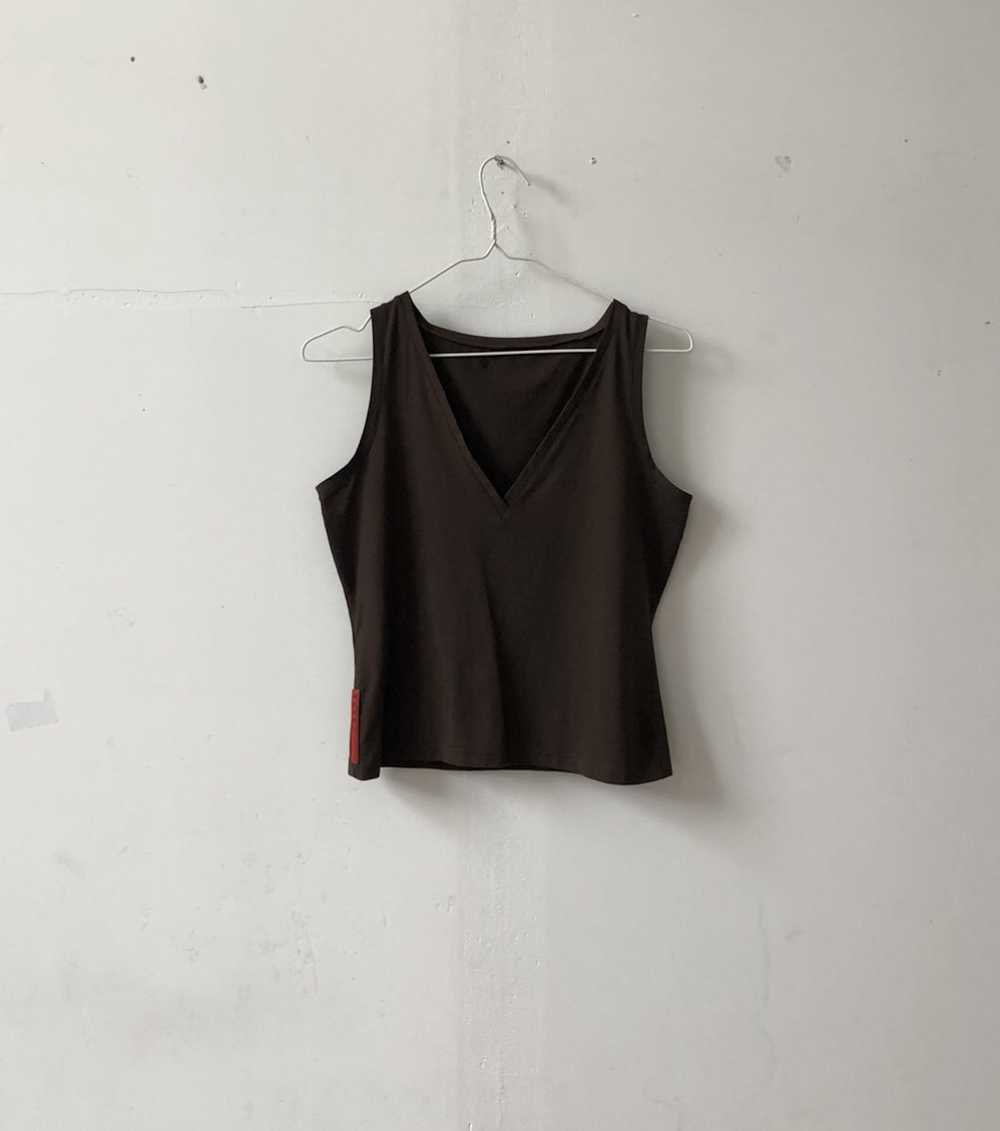 Designer × Prada × Vintage Prada vintage tank top… - image 1