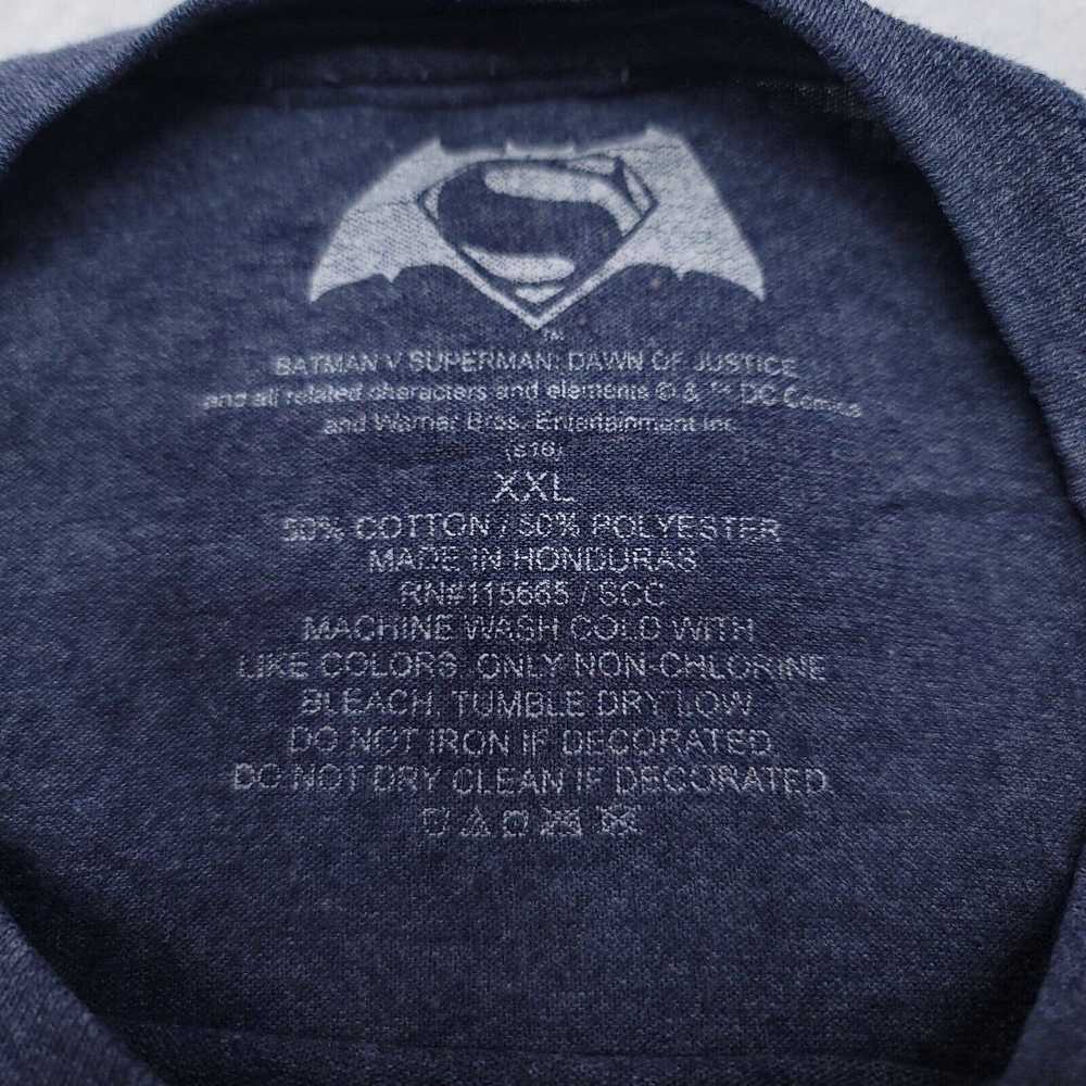 Dc Batman v Superman Graphic Pullover T Shirt Men… - image 4