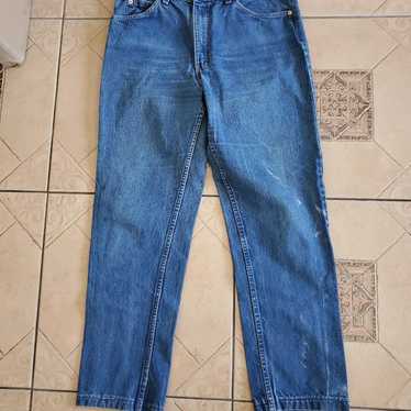 VINTAGE ZIPPER LEVIS 509 JEANS MADE IN USA - image 1