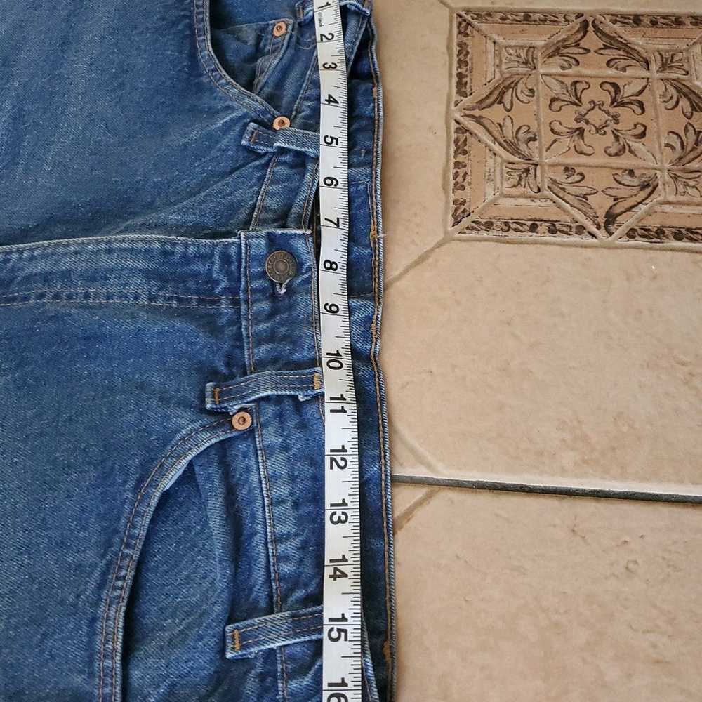 VINTAGE ZIPPER LEVIS 509 JEANS MADE IN USA - image 2