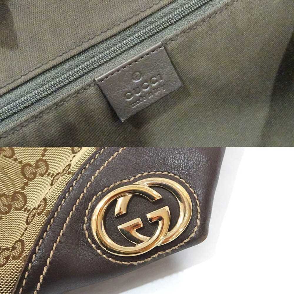 Gucci Gucci GG Canvas Tote Bag Brown Tote Bag GG … - image 7