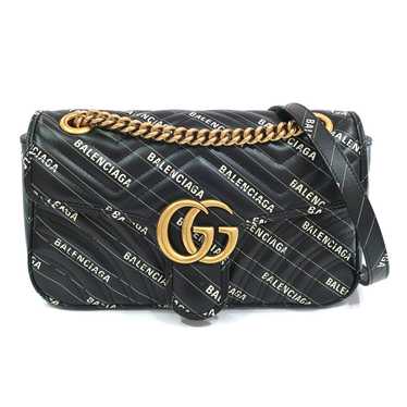 GUCCI×BALENCIAGAダブルネーム ハッカー チェーンウォレット Gucci x Balenciaga The Hacker Project Wallet with Chain