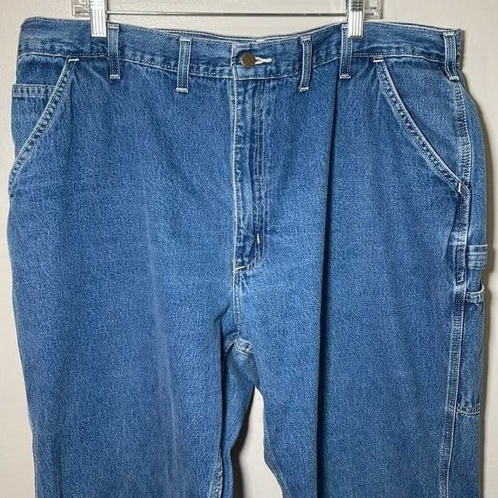 Carhartt Dungaree Fit Carpenter Jeans 44x30 - image 2