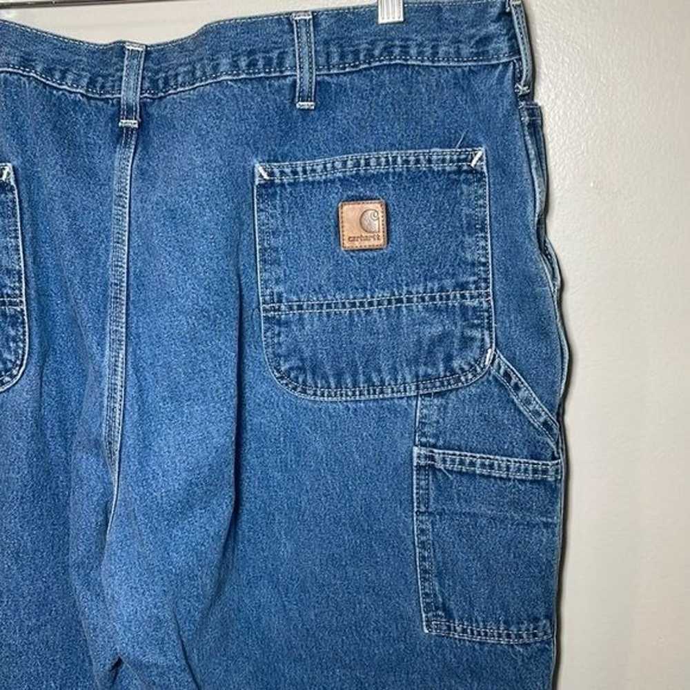 Carhartt Dungaree Fit Carpenter Jeans 44x30 - image 4