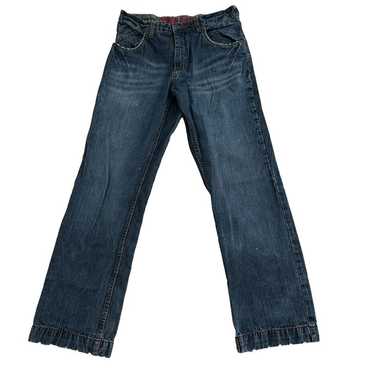 Spanx Distressed Skinny Jeans #20203R Size S Petite Blue Denim Womens