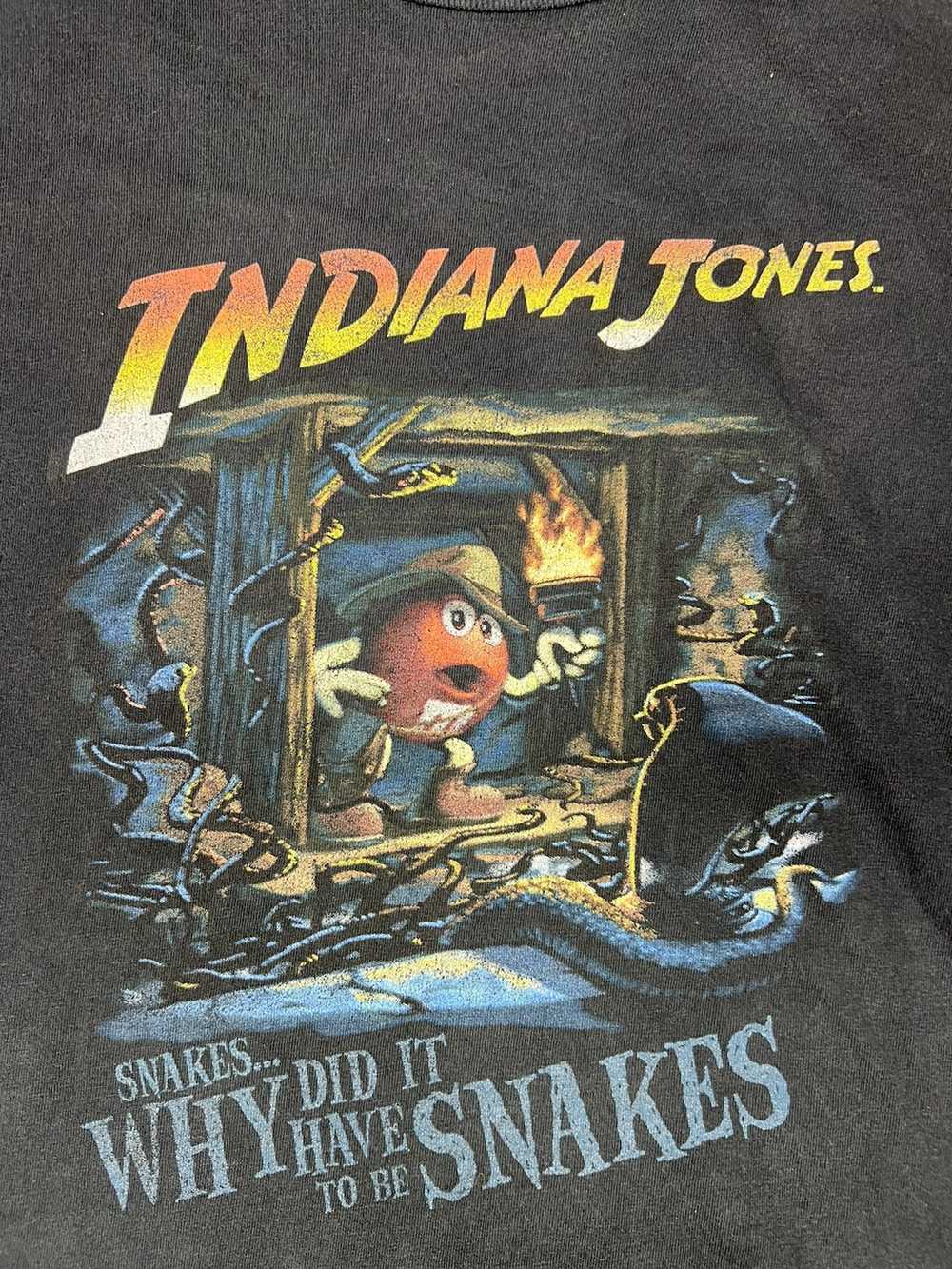 Vintage 2008 Indiana Jones M & M world promo shirt - image 2