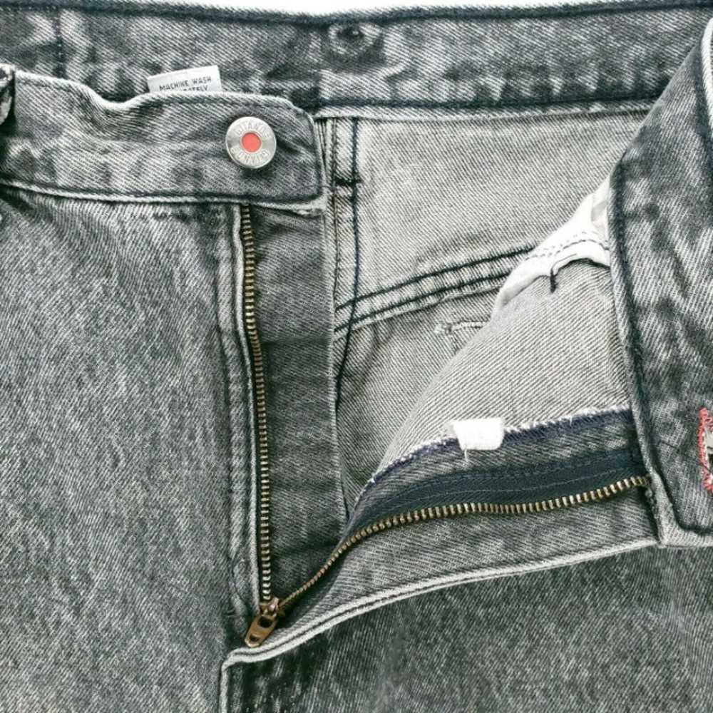 GITANO Vintage Gray Acid Wash Jeans Men's Size 34… - image 4