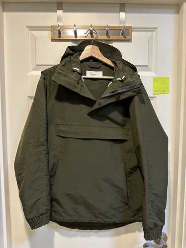 Vintage Pullover Jacket Army Green