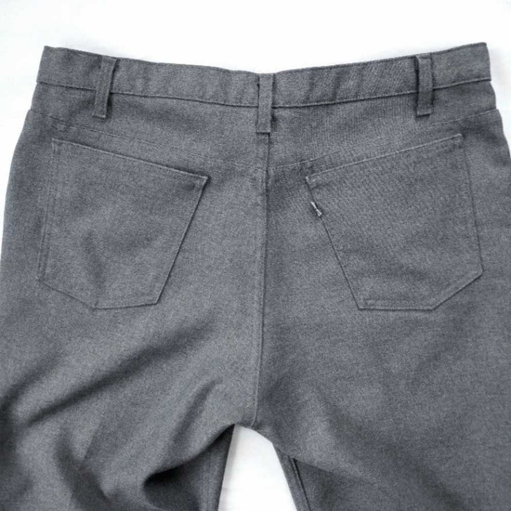 Levi's Vintage Gray Action Slacks Pants - image 5