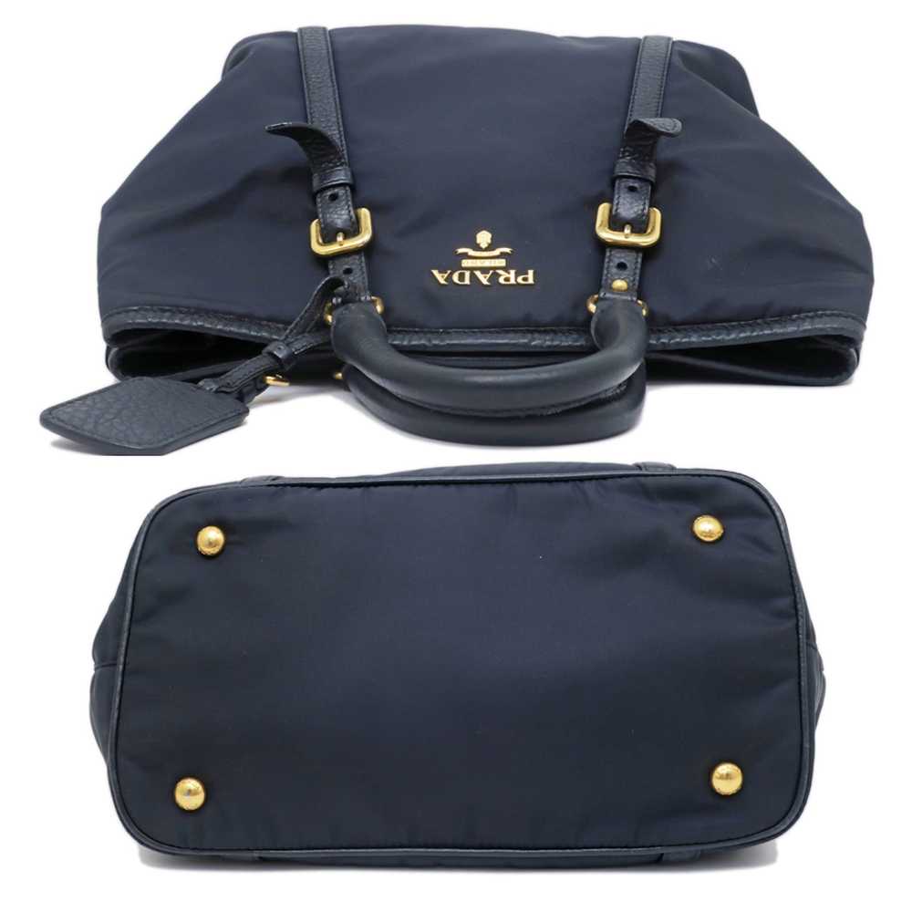 Prada Prada Shoulder Bag Nylon Saffiano Leather B… - image 3