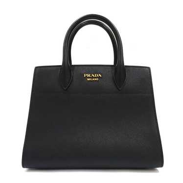 Prada Prada Tote Bag Bibliotheque Bicolor Saffiano