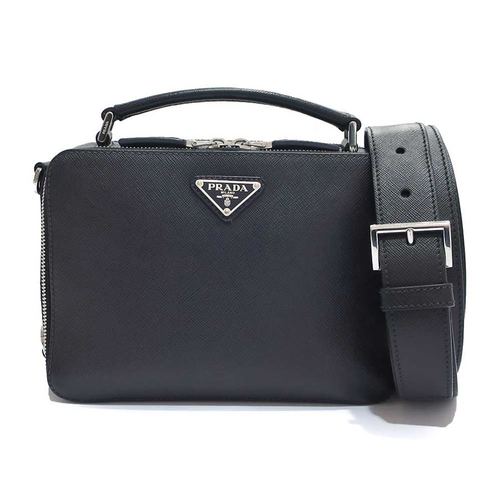 Prada Prada Shoulder Bag Handbag Saffiano Leather… - image 1