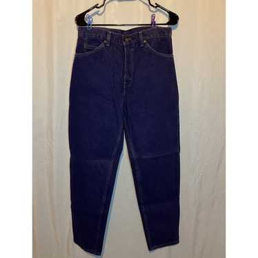 Vintage Levi's 550 USA Made Purple(?) Color Jeans… - image 1