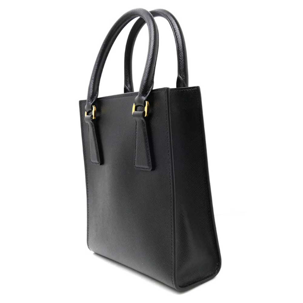 Prada Prada Saffiano Luxe 2way Shoulder Bag Black… - image 2