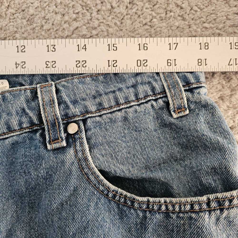 Vintage Levis Jeans Mens Size 38x32 Blue Silver T… - image 6