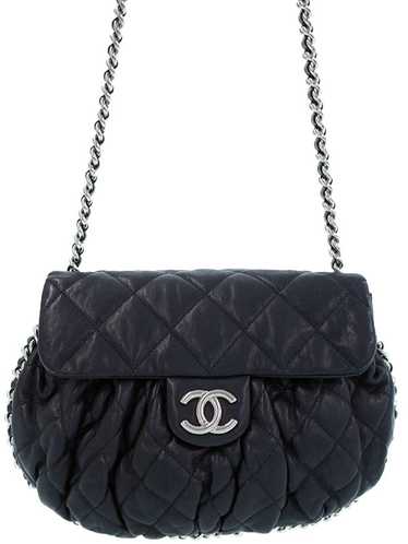 Chanel Chanel Luxury Line Chain Shoulder Bag Black