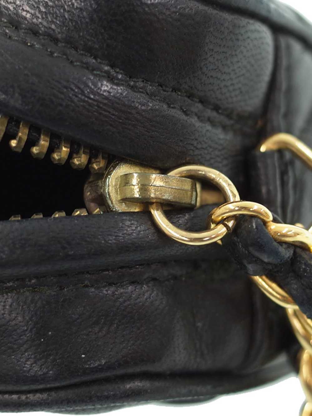 Chanel Chanel Matelasse Chain Shoulder Bag Black - image 9