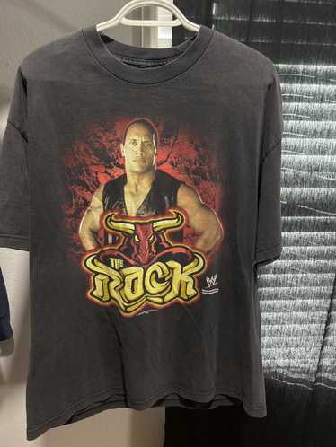 Vintage × Wwe The Rock WWE Wrestling Tee