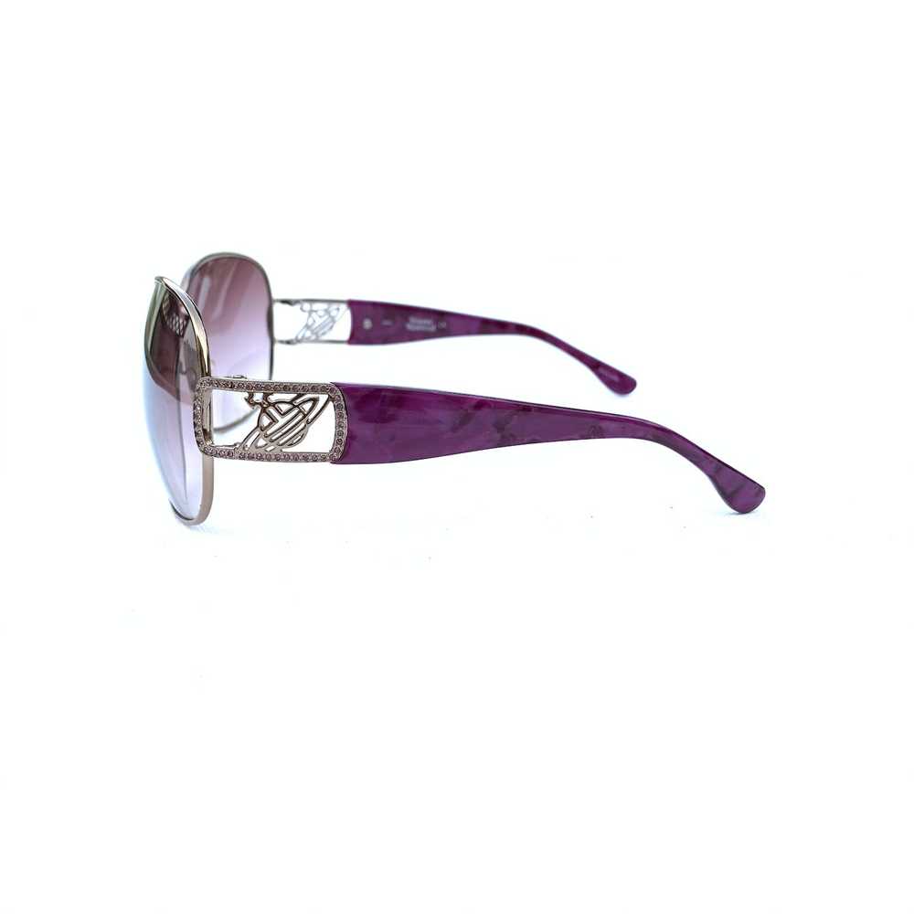 Vivienne Westwood Crystal Crush Orb Sunglasses - image 3
