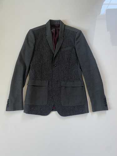 Burberry Prorsum SAMPLE 2012 herringbone wool Blaz