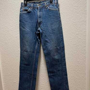 Vintage Levis 518 / Boot Cut Denim / Kick Flare Jeans / Made in the USA /  25 26 