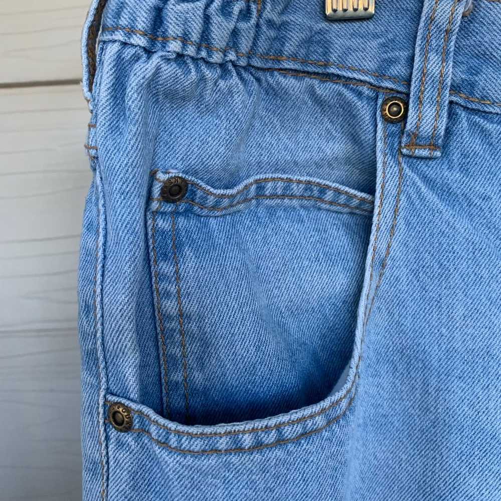 Duke Vintage Cinch Waistband Blue Jeans Size 31/ … - image 2