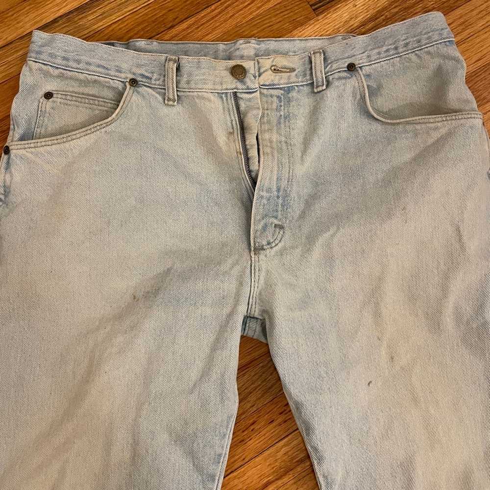 Vintage Wrangler Denim Jeans Size 36/32 - image 2