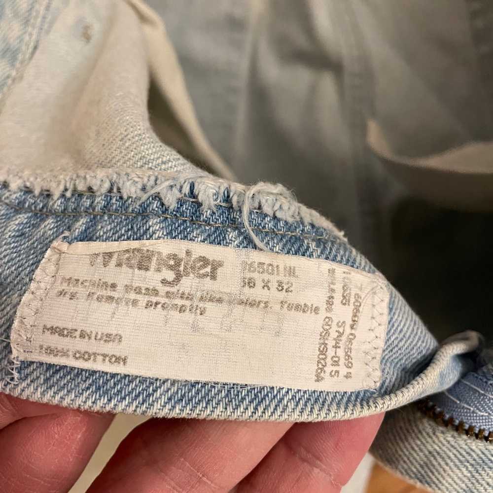 Vintage Wrangler Denim Jeans Size 36/32 - image 7