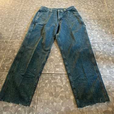 vintage Lee Dungarees carpenter denim jeans