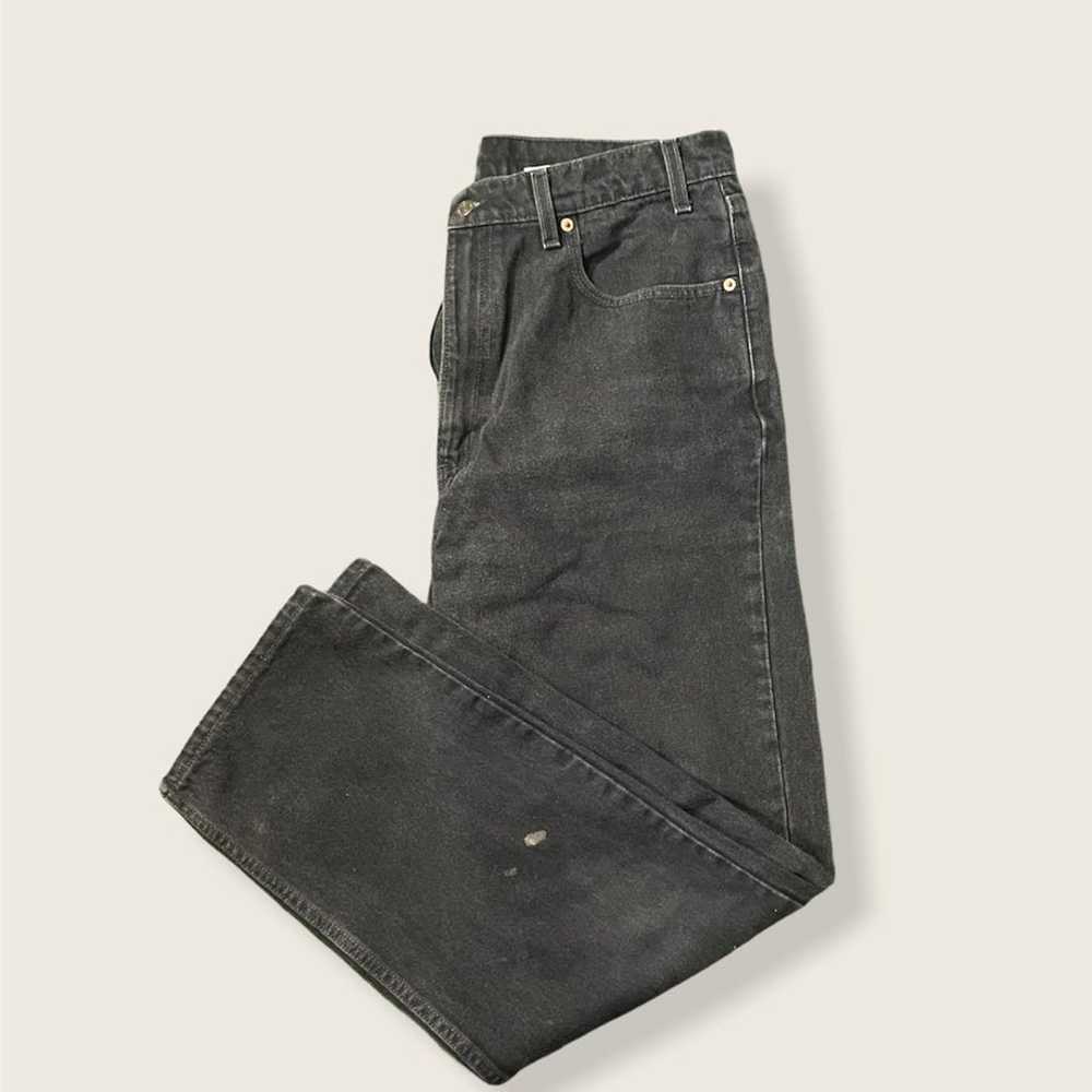 Vintage Levi's 550 Relaxed Straight Blac - image 1