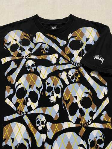 Vintage y2k stussy skull - Gem