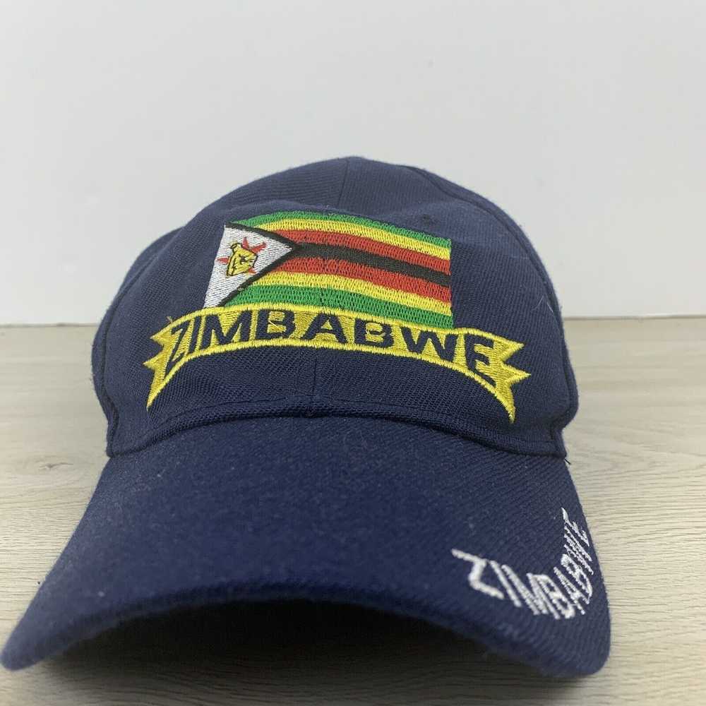 Other Zimbabwe Blue Hat Adjustable Adult Blue OSF… - image 1